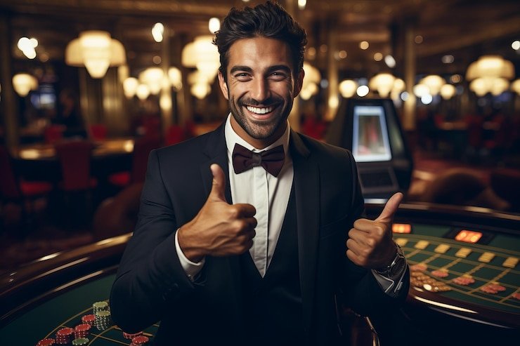 Antarmuka aplikasi mobile abu toto dengan menu deposit dan penarikan
